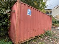 Seecontainer, 20 Fuß Außenmaße ca.: L= 6,06 m x B= 2,44m x H= 2,5 Baden-Württemberg - Riegel Vorschau