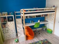 ⭐️ Hochbett mit Schreibtisch Treppe Staufächer⭐️2023 gekauft Kreis Pinneberg - Quickborn Vorschau
