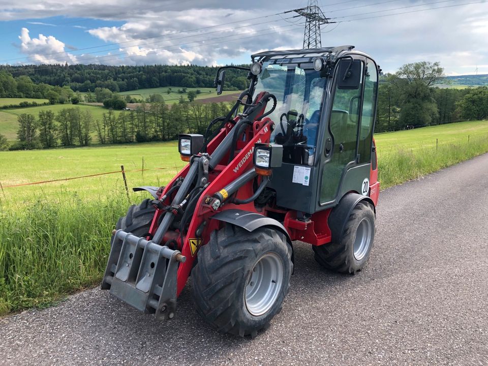 Weidemann 1250 CX35 Hoflader Radlader Kabine Wacker in Schwäbisch Hall