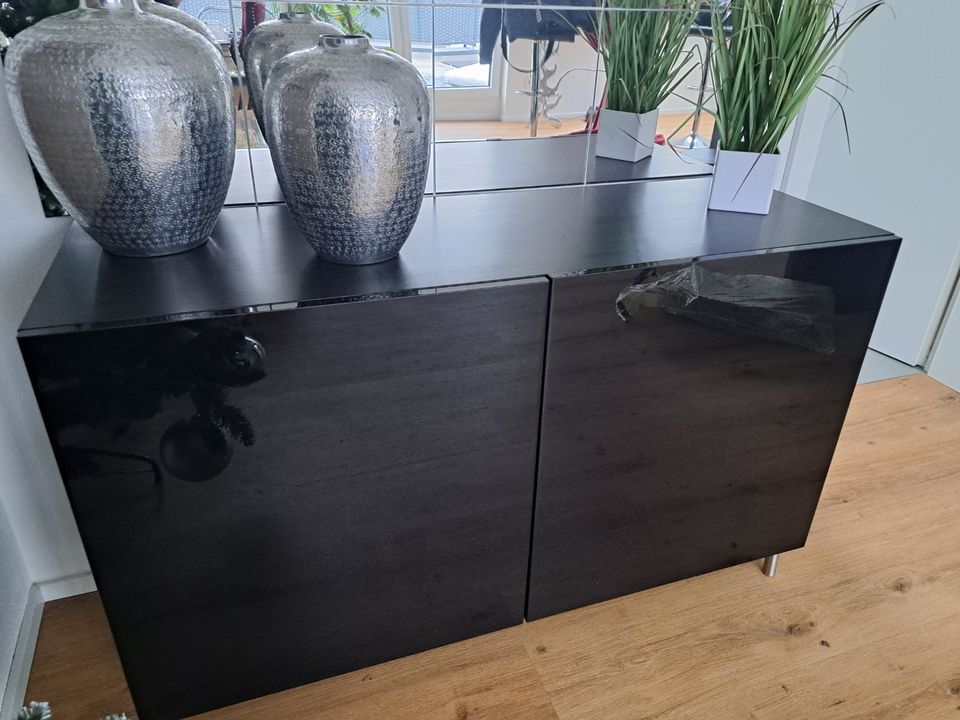 Sideboard Ikea schwarz Hochglanz in Dresden