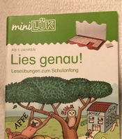 Mini Lük, „Lies genau!“,ab 5J.,Lesen lernen,Leseübungen Schulanfa Mülheim - Köln Stammheim Vorschau