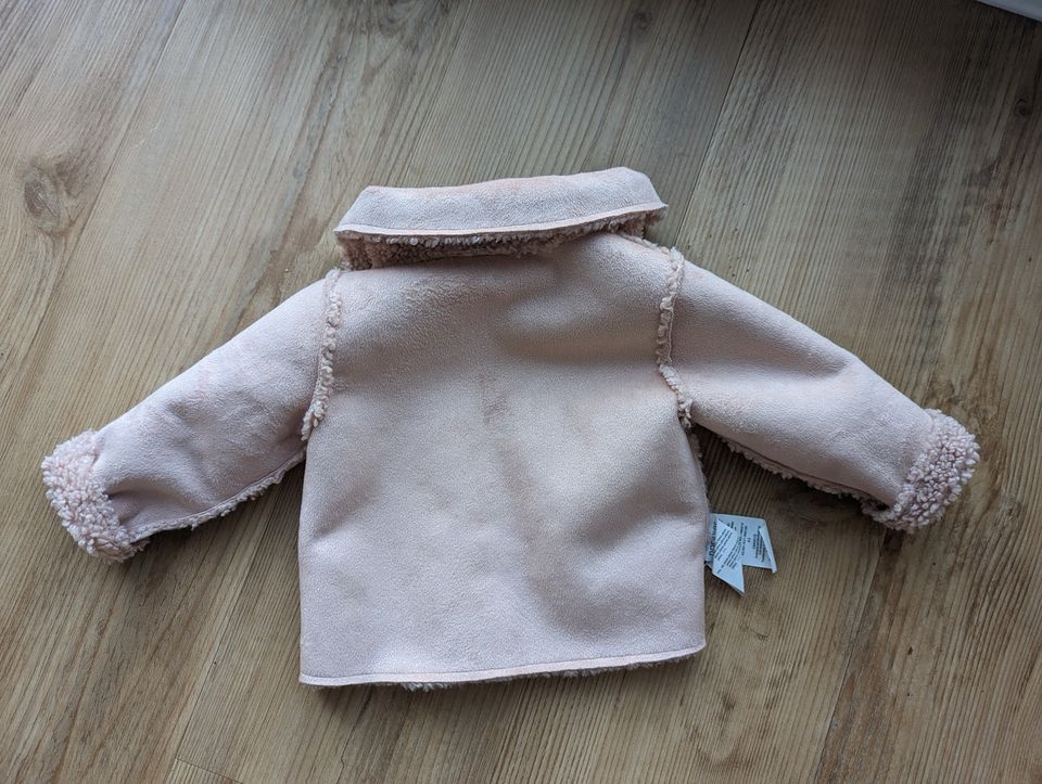 Noppies Jacke zum Wenden aud Teddyfell und Velours in Burscheid