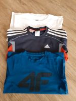 3x Tshirts*Adidas*4F*Gr.122-128*Junge*TOP Thüringen - Erfurt Vorschau