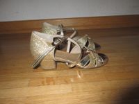 Tanzschuhe Latein /Standard, Leder, Gold, Gr. 30 *TOP* HANDARBEIT Köln - Porz Vorschau