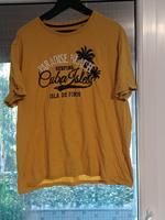 herren t-shirt gr. XL marke C&A mit aufdruck farbe gelb Nordrhein-Westfalen - Kaarst Vorschau