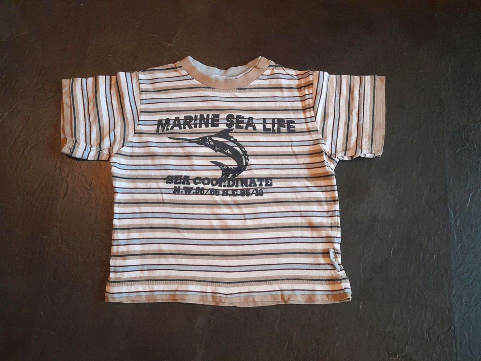 gestreiftes Marine Sea life T-Shirt Gr. 104 von X-Mail in Berlin