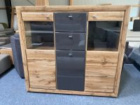 Highboard Kommode Alt Eiche NB + Graphit HG Lüneburger Heide - Neuenkirchen Vorschau