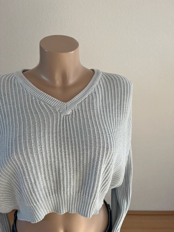 BRANDY MELVILLE PULLOVER hellblau y2k vintage retro Pulli Langarm in Aichtal