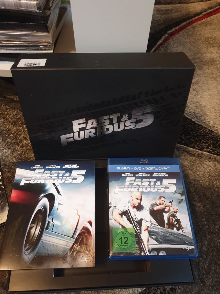 Fast & Furious 5 Blu Ray Limited Collector's Box Set in Euerbach