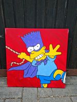 Bartman selbst gemalt Acryl auf Leinwand Nordrhein-Westfalen - Engelskirchen Vorschau