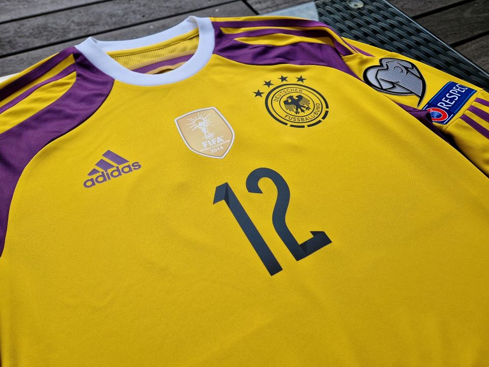 Adidas DFB Deutschland Player issue Trikot Quali EURO 2016 Zieler in München