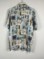 Vintage Crazy Pattern Hemd - Retro Shirt - Oldschool - 90s -Gr. S Niedersachsen - Neuenhaus Vorschau