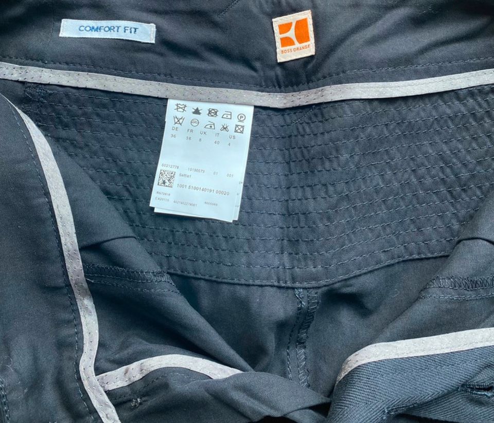 NEUE Hugo Boss Hose Gr. 38 Damen comfort fit in schwarz in Karlsruhe