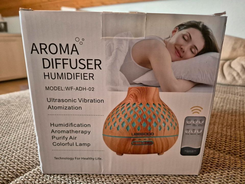 NEU! Aroma Diffuser, Raumduft in schwarz in Holzgerlingen