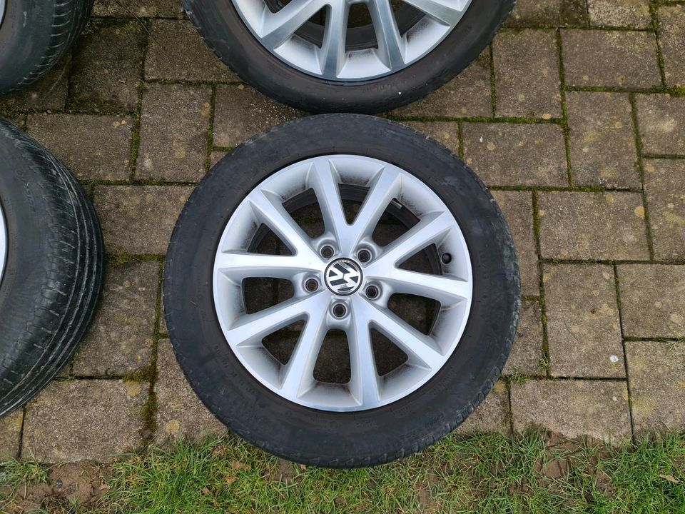 4 Alufelgen für VW (Touran) 6 1/2Jx16 BIS SONNTAG NUR 300€ in Much