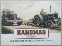 Hanomag Schlepper Reklame 1944 Traktor Werbung Grafik Jano Seitz Sachsen - Klipphausen Vorschau