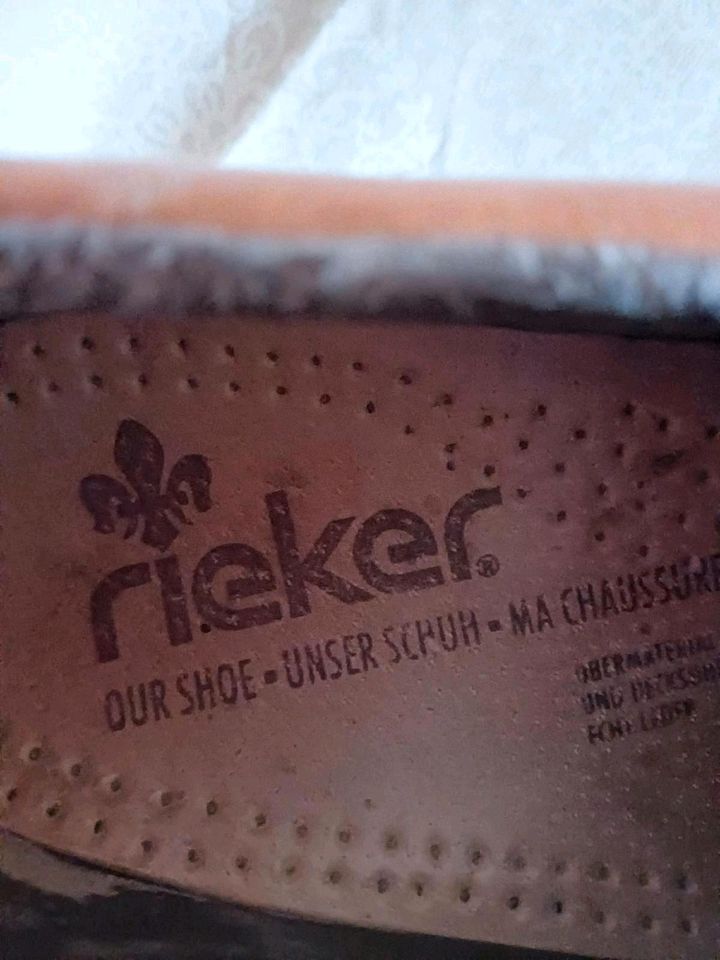 Tolle bequeme Schuhe von Rieker.  Gr. 43 in Gütersloh