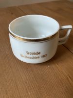 Weihnachten Alte Tasse 1912 Goldrand Leipzig - Sellerhausen-Stünz Vorschau