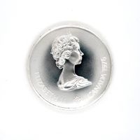 Münze Silber 10 Dollar Elizabeth Olympiade 1976 Sammeln Geschenk Schleswig-Holstein - Lübeck Vorschau
