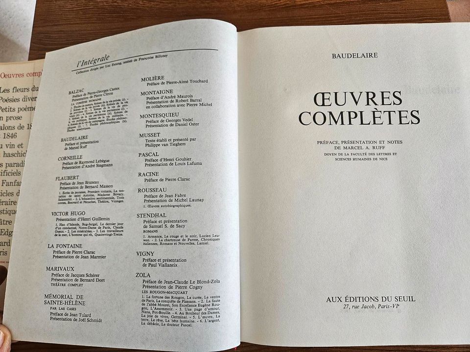 Baudelaire oeuvres completes | francais/französisch in Boppard