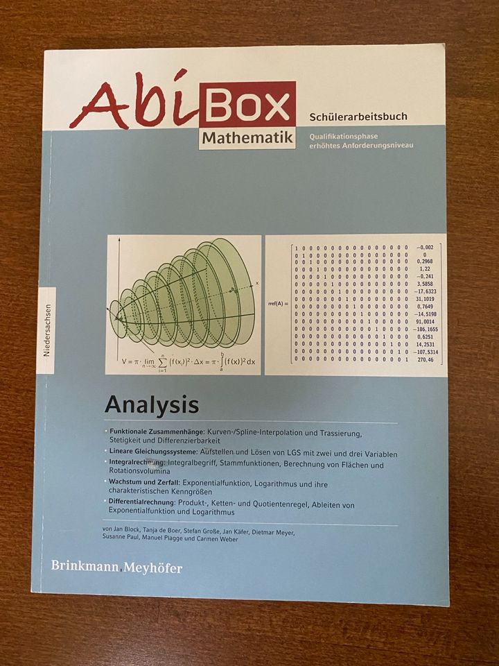 Abibox Mathematik Arbeitsbuch in Oldenburg