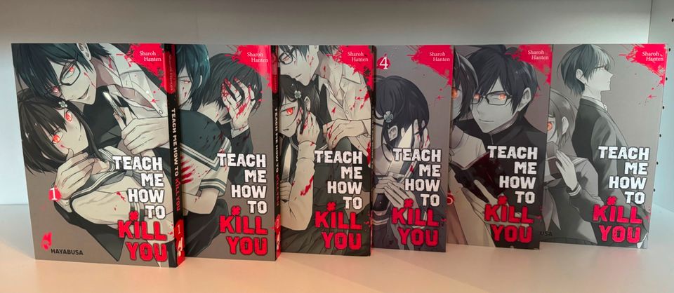 Komplette Manga-Reihe: Teach Me How To Kill You (Band 1-6) in Bad Laer