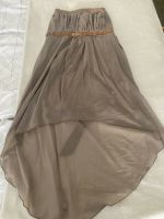 Vokuhila Kleid festliches Bandeaukleid taupe gold braun Nordrhein-Westfalen - Siegen Vorschau