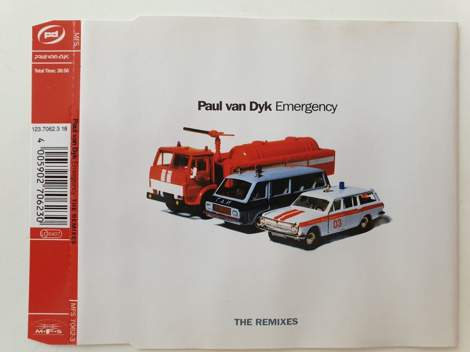 Paul van Dyk - Emergency The Remixes 6 Track MaxiCD 4005902706230 in Bielefeld