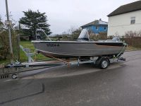 Buster M1 Motorboot Yamaha F40 Trailer Angelboot Humminbird Baden-Württemberg - Stutensee Vorschau