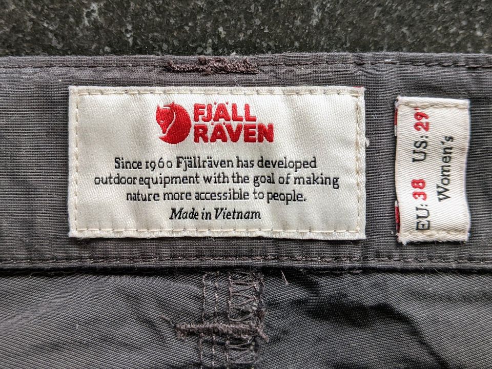 Fjällräven DALOA MT zip-off Wanderhose Reg. Fit Gr. 38 dark grey in Buchholz in der Nordheide