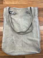 ZARA Wildledertasche grau München - Maxvorstadt Vorschau