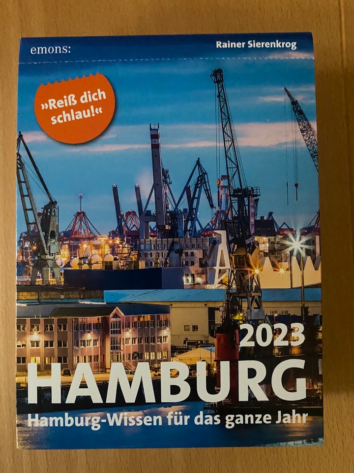 Hamburg 2023 Abreißkalender NEU in Trier