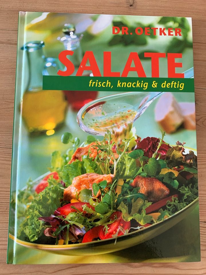 Dr. Oetker Kochbuch Salate in Bad Kreuznach