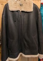 Vintage Echte Lederjacke Lammfell Fliegerjacke Größe XL/56 Bayern - Rosenheim Vorschau