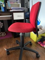 Schreibtisch Stuhl rot Niedersachsen - Delmenhorst Vorschau