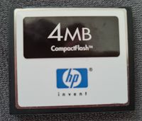 Compact Flash Karte 4 MB von hp Sachsen - Riesa Vorschau