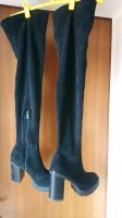 Overknees Stiefel von Deezee, Gr. 37, schwarz, Velour, wie neu Nordrhein-Westfalen - Marl Vorschau