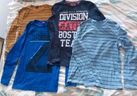 4x  Langarm-Shirts, Gr. 158/164, blau, braun, gestreif Berlin - Pankow Vorschau