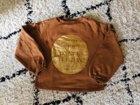Zara Pulli Shirt Pullover 128/134 braun Gold top ❤️ Bayern - Bessenbach Vorschau