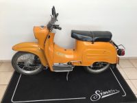 Simson Kr51/2 2 Schwalbe Motor Gelb 1984 M500 60km/h Papiere Look Sachsen-Anhalt - Calbe (Saale) Vorschau