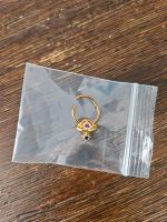 10mm  Stern Septum Piercing Segmentring Knorpel gold mit Zirkonia Bayern - Ingolstadt Vorschau