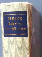 Hermann Hesse Lektüre für Minuten Gedanken aus seinen Büchern Berlin - Steglitz Vorschau