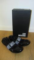 Love Moschino wunderschöne Lack Ballerinas Schwarz Gr.38 neuw. Rheinland-Pfalz - Worms Vorschau