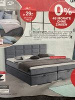 Box Spring Bett Neuwertig grau! Kreis Pinneberg - Pinneberg Vorschau