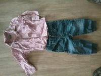 Set 1 ☆ Jeans Karohemd Shirt  ☆ Gr. 80 ☆ Benetton und topomini Burglesum - Burg-Grambke Vorschau