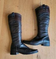 Weiche Leder Stiefel Reiter Look Gr. 40 Varese braun italienisch Bayern - Ochsenfurt Vorschau