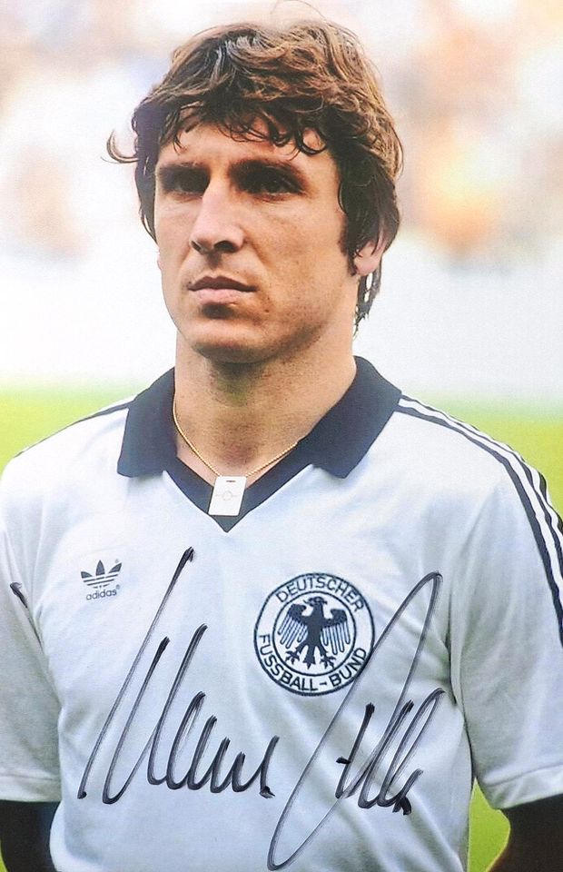 Klaus Fischer - DFB - Original handsigniertes Foto - NEU! in Wülfrath