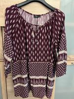 Bluse - Viscose - Bexley - Gr. 44 - bordeaux/creme Bayern - Goldbach Vorschau