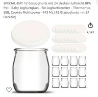 Joghurt Gläser mit Deckel Bayern - Döhlau Vorschau