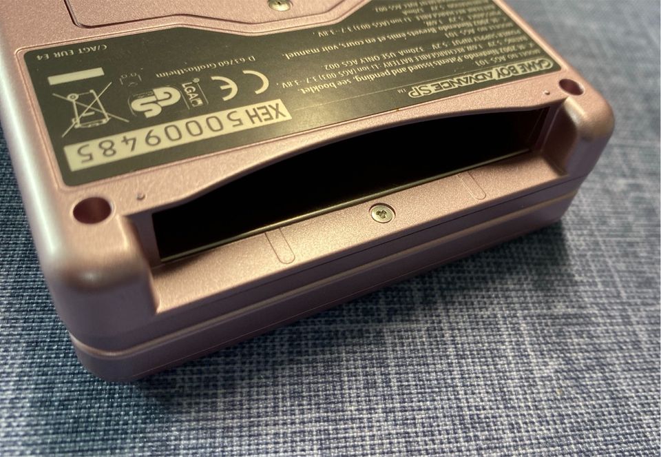 Game Boy Advance SP AGS 101 rosa original Top in Porta Westfalica